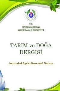 Kahramanmaraş Sütçü İmam Üniversitesi Tarım ve Doğa Dergisi